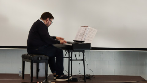 Pianist Mark Erkens